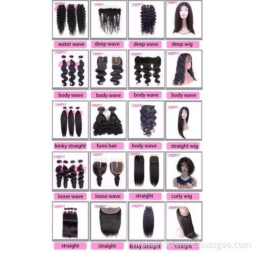 Whosale cheap Straight/ Body/ Loose/ Deep/ Curly/ Water Wave Natural Color 100% Human Hair Weave brazilian virgin hair extension